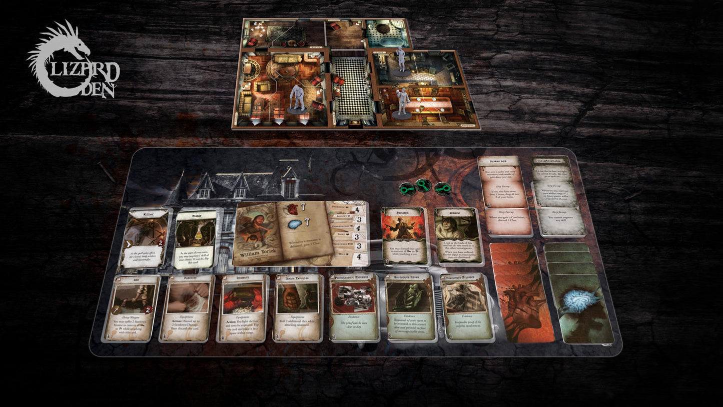 Mansions Of Madness 2nd Edition Custom Made Game Mat