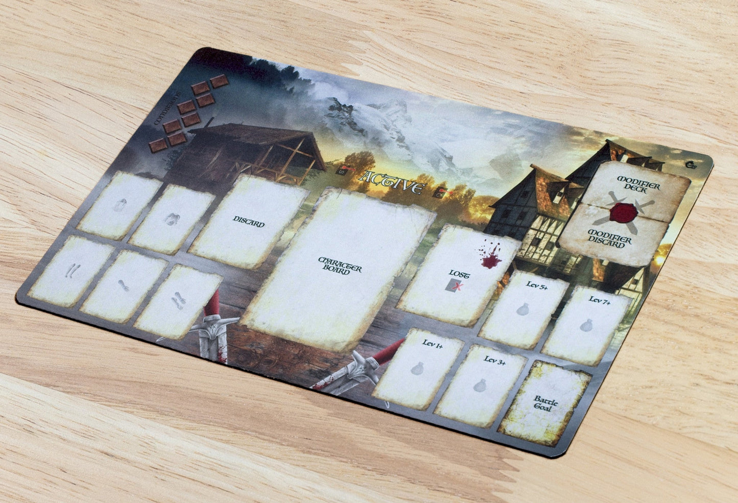 Gloomhaven Jaws Of The Lion Custom Playmat