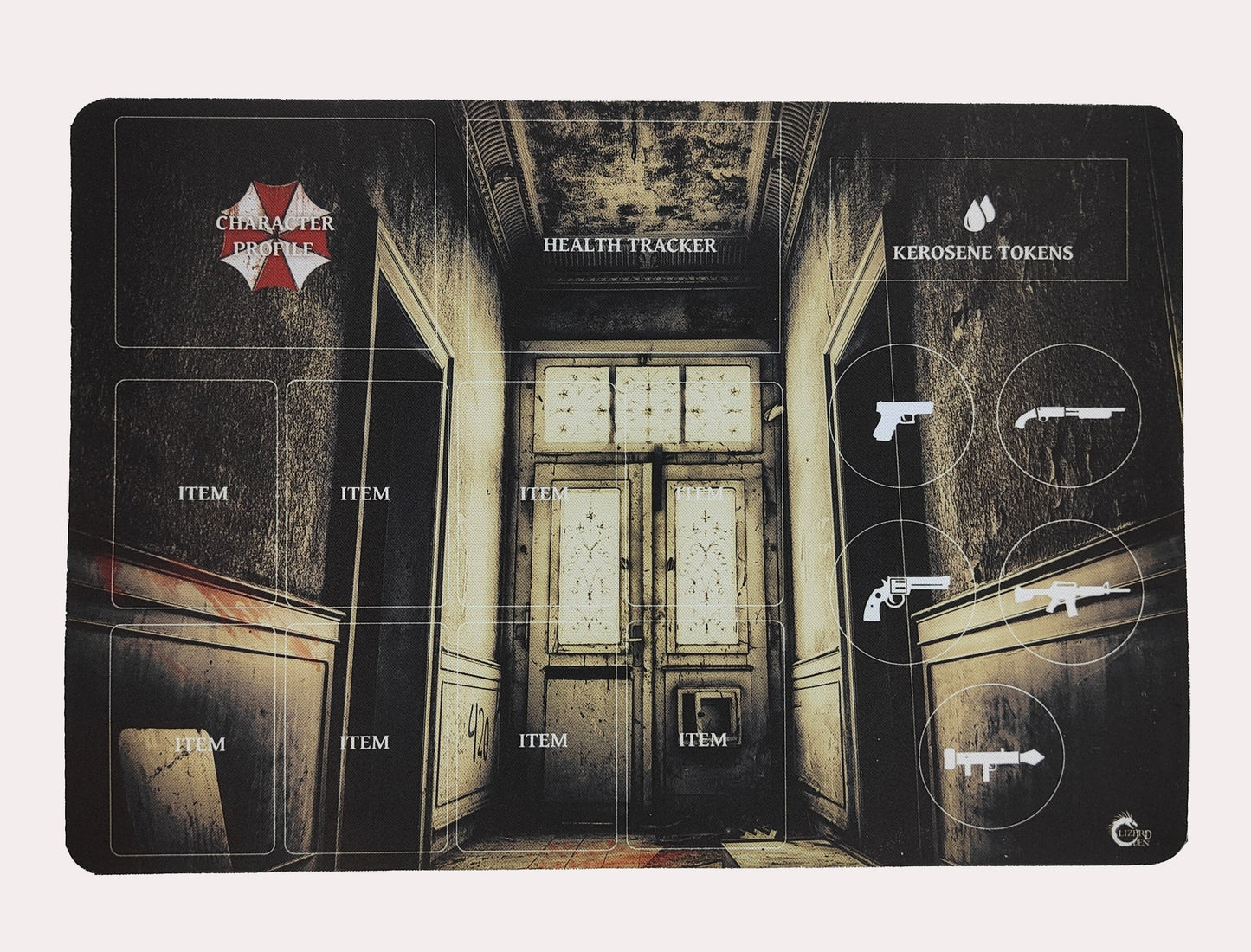 Resident Evil 3 Board Game Mat Set