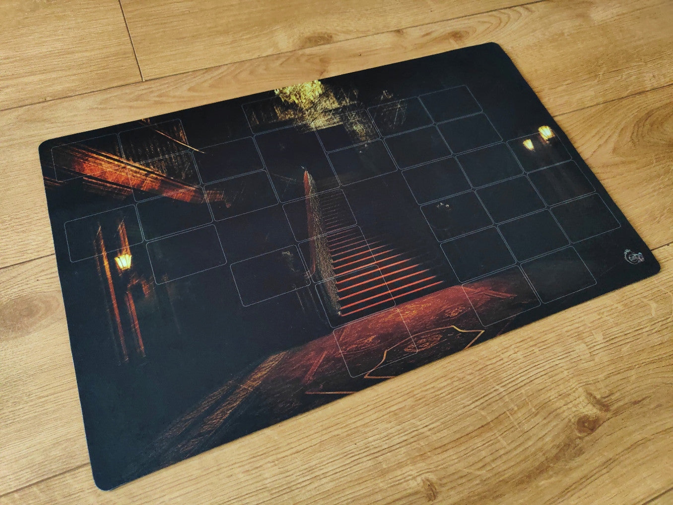 Resident Evil Board Game Mansion Map Playmat