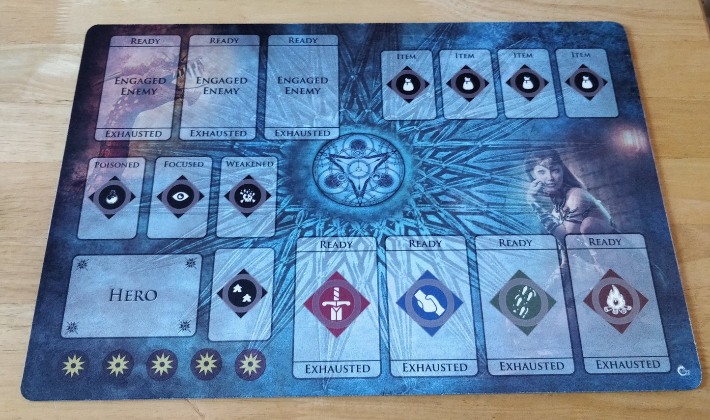 Heroes Of Terrinoth Custom Made Game Mat