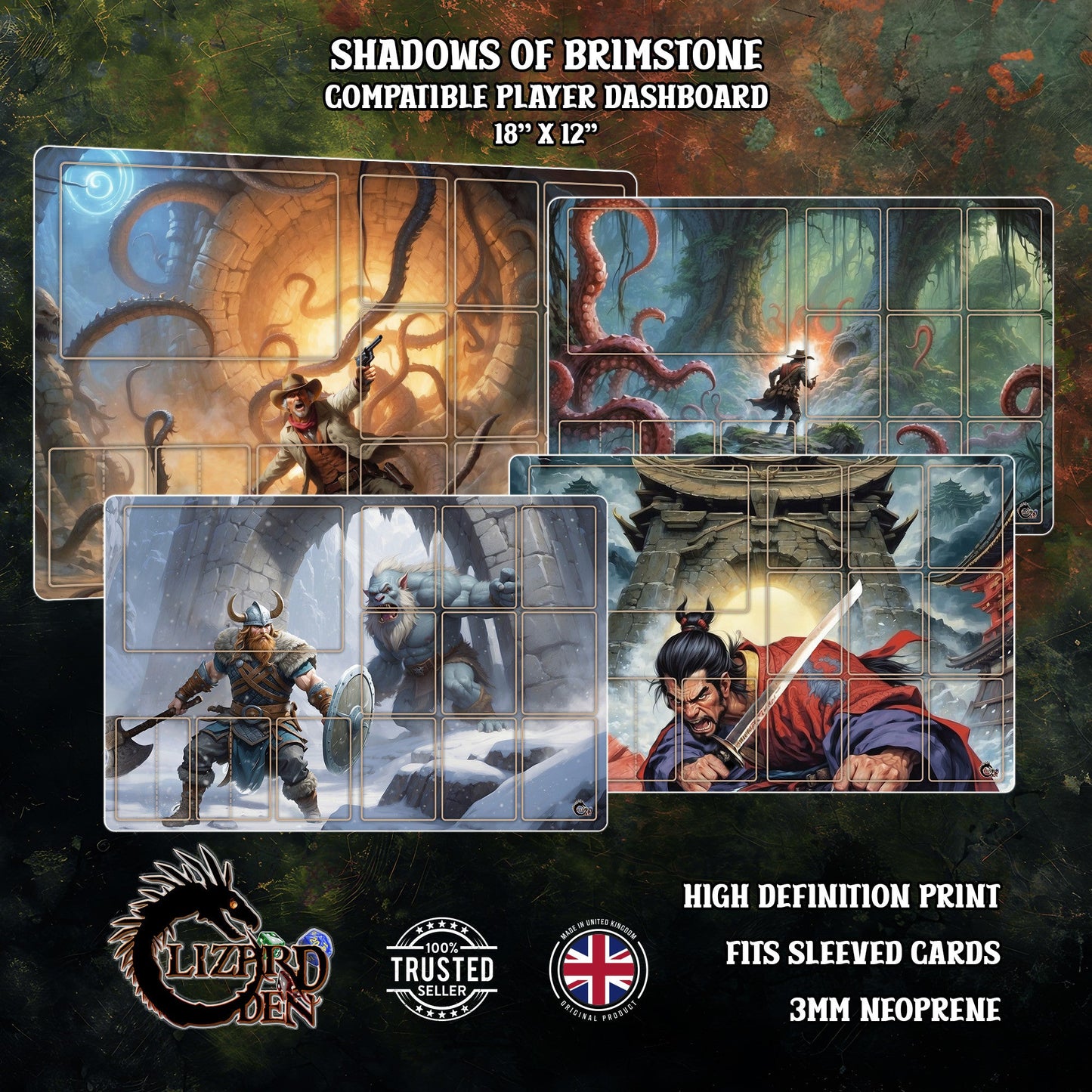 Shadows Of Brimstone Custom Playmat