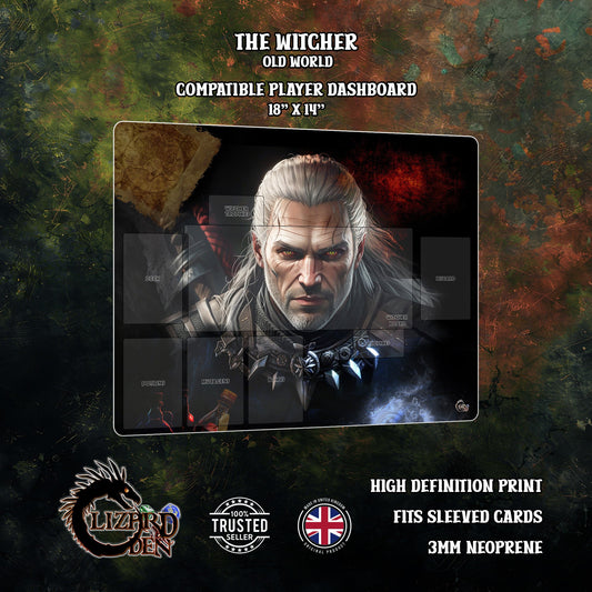 The Witcher Old World Custom Playmat