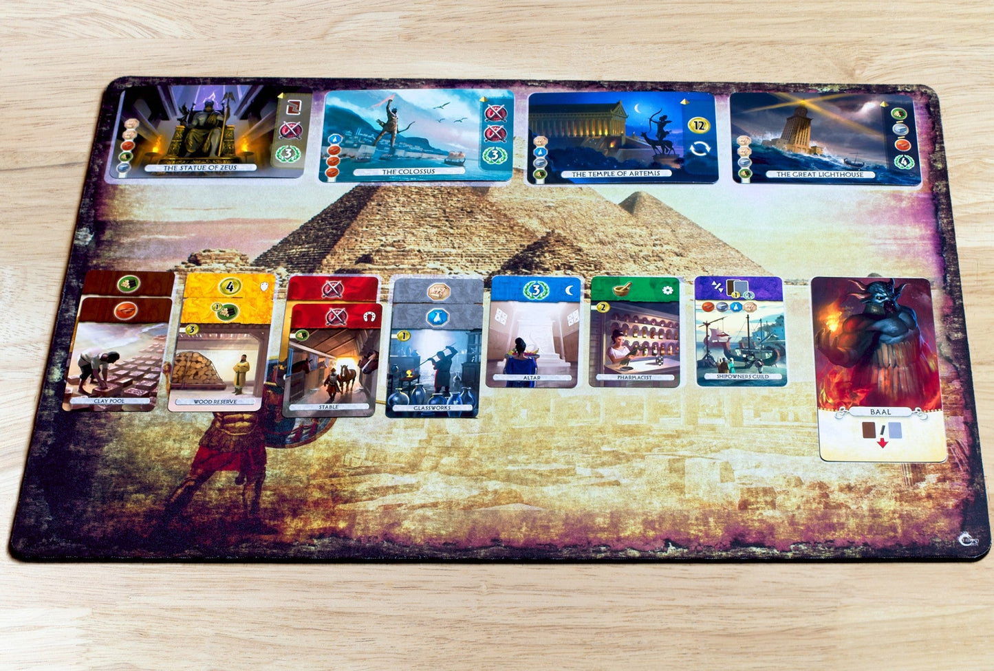 7 Wonders Duel Custom Playmat