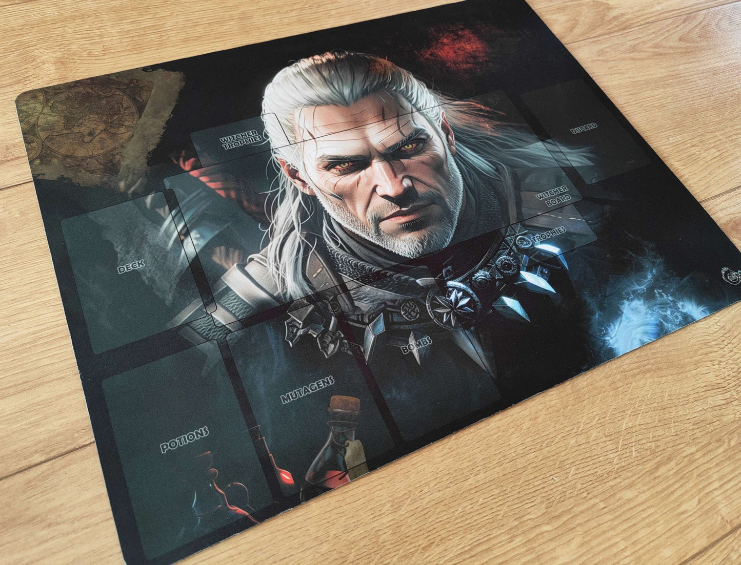 The Witcher Old World Custom Playmat