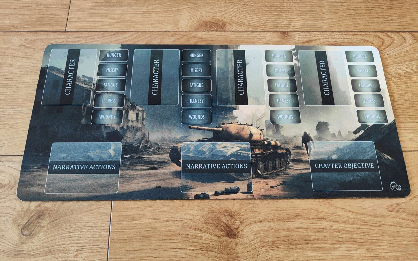 This War Of Mine Custom Playmat