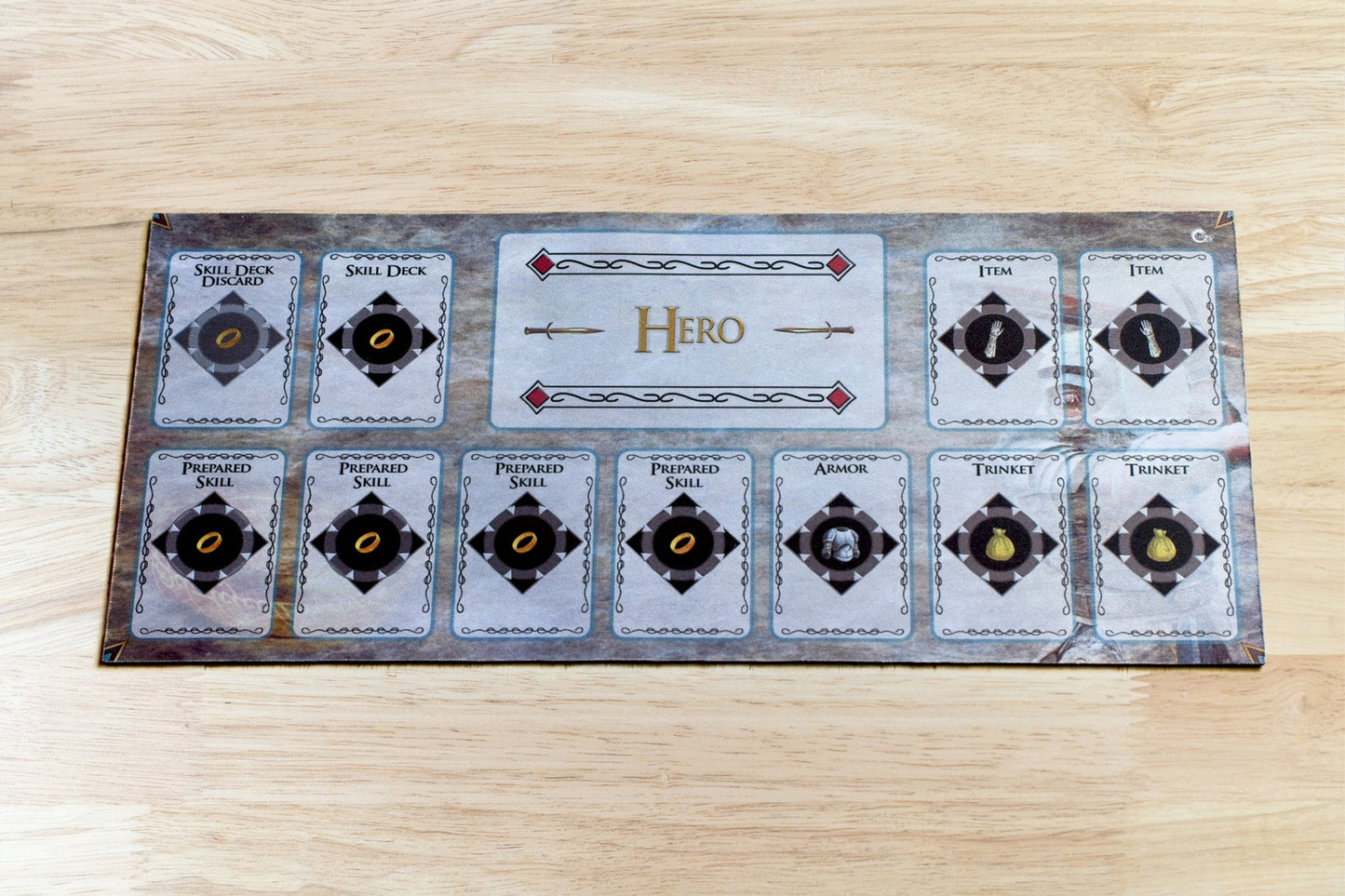 Lord Of The Rings Journeys In Middle-Earth Custom Made Game Mat