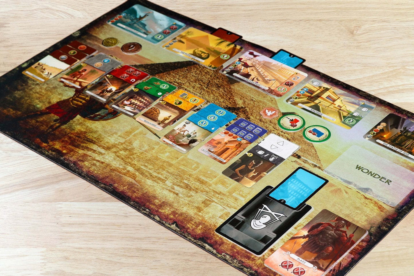 7 Wonders Duel Custom Playmat