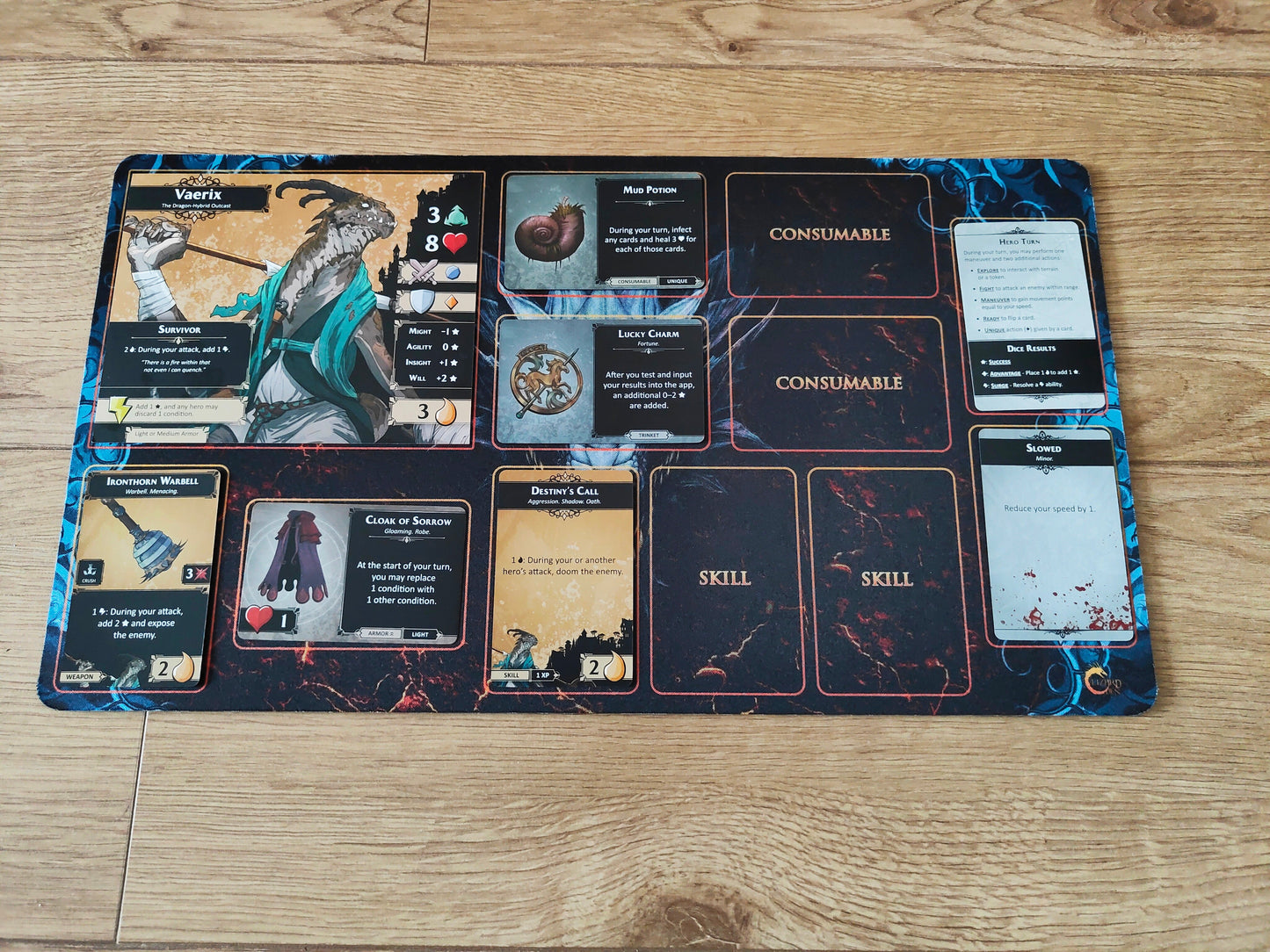 Descent Legends Of The Dark Custom Playmat