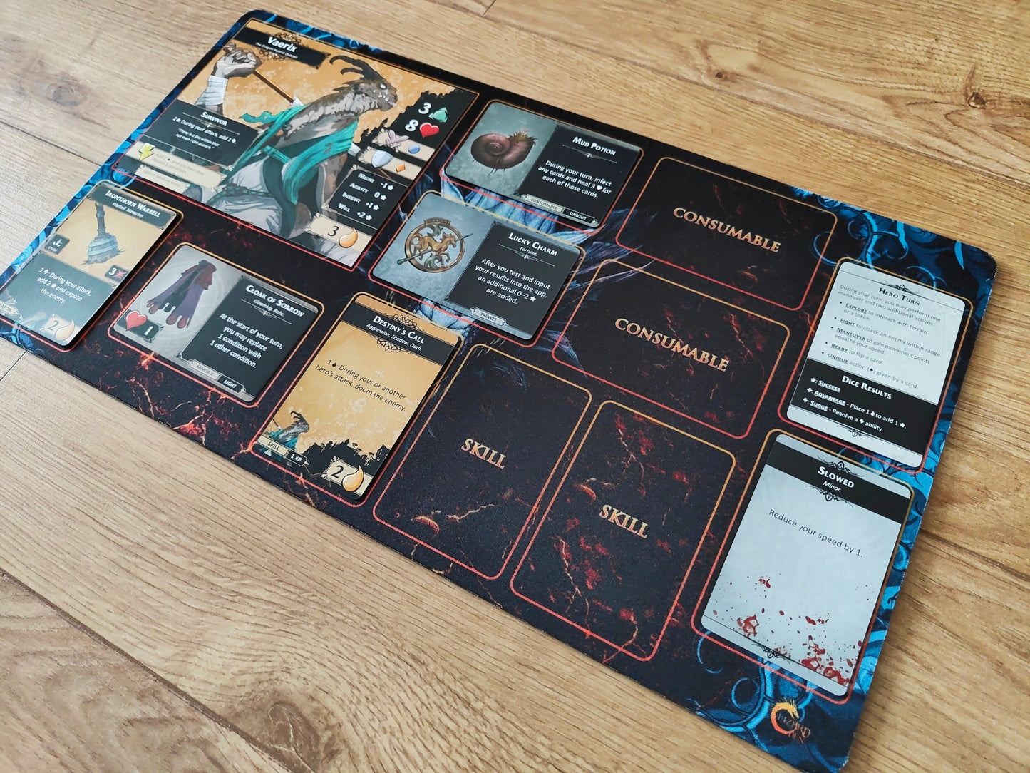 Descent Legends Of The Dark Custom Playmat