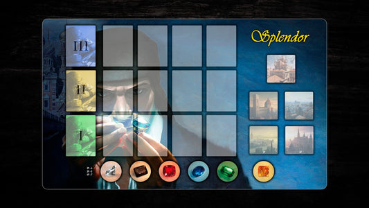 Splendor Game Mat Custom 24X14