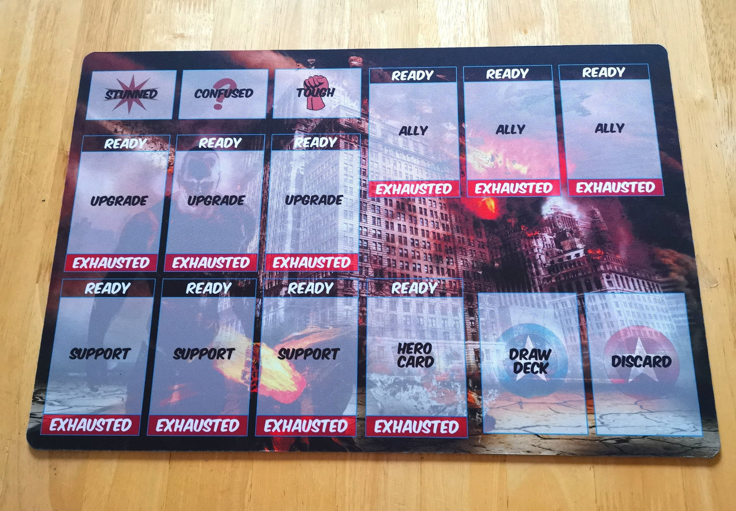 Marvel Champions LCG Custom Made Game Mat