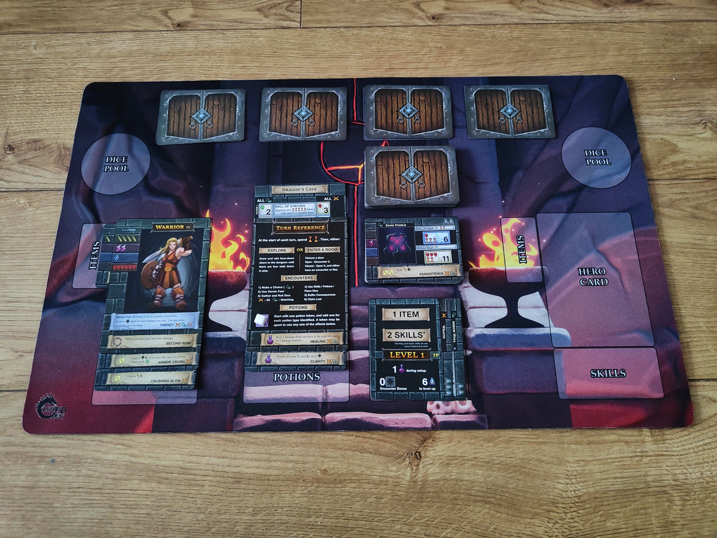 One Deck Dungeon Custom Playmat