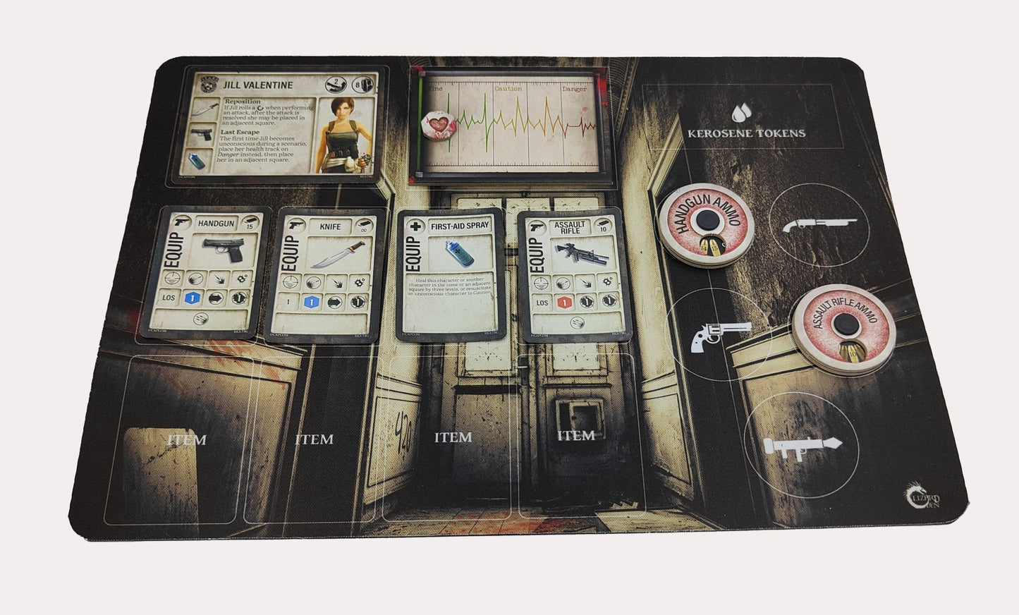 Resident Evil 3 Board Game Mat Set