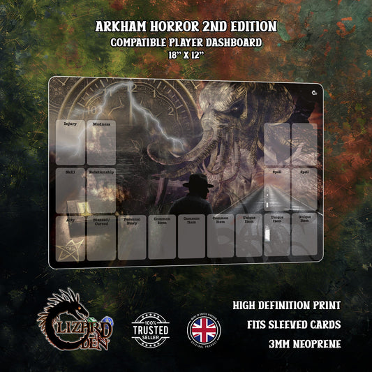 Arkham Horror 2nd Edition Custom Playmat