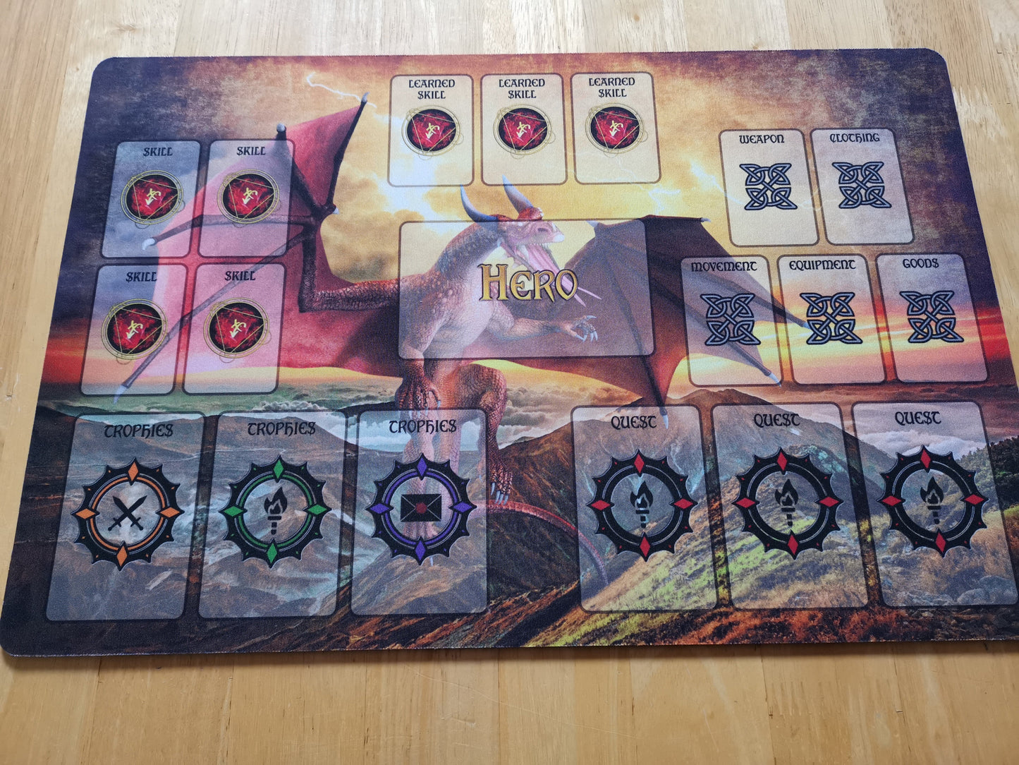 Runebound 3rd Custom Playmat