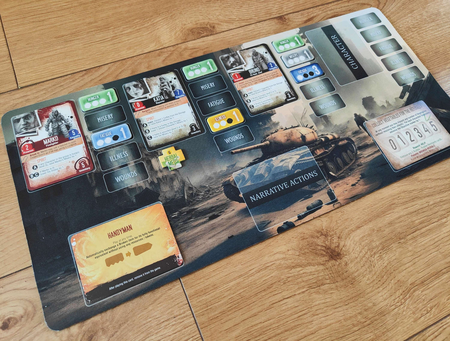 This War Of Mine Custom Playmat