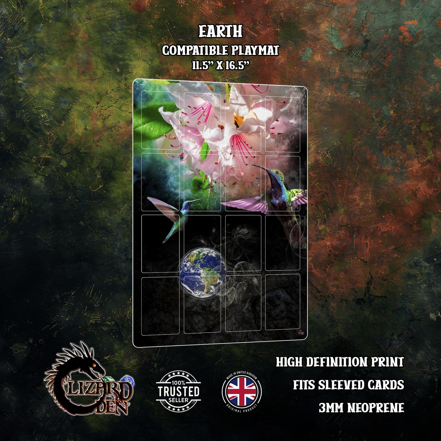 Earth  Custom Playmat