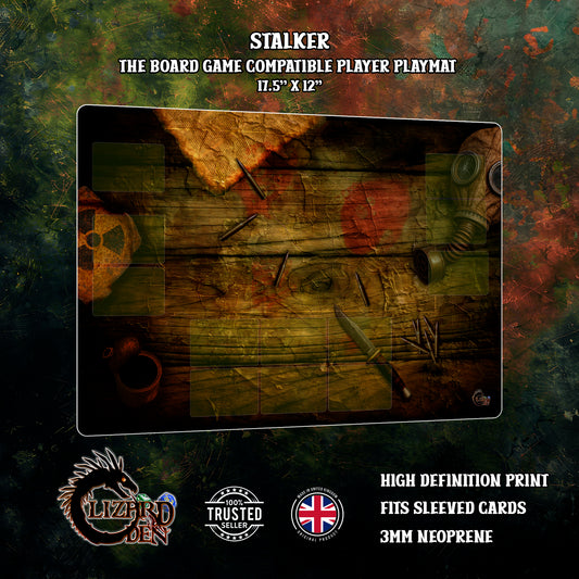 STALKER Board Game Compatible Player Mat